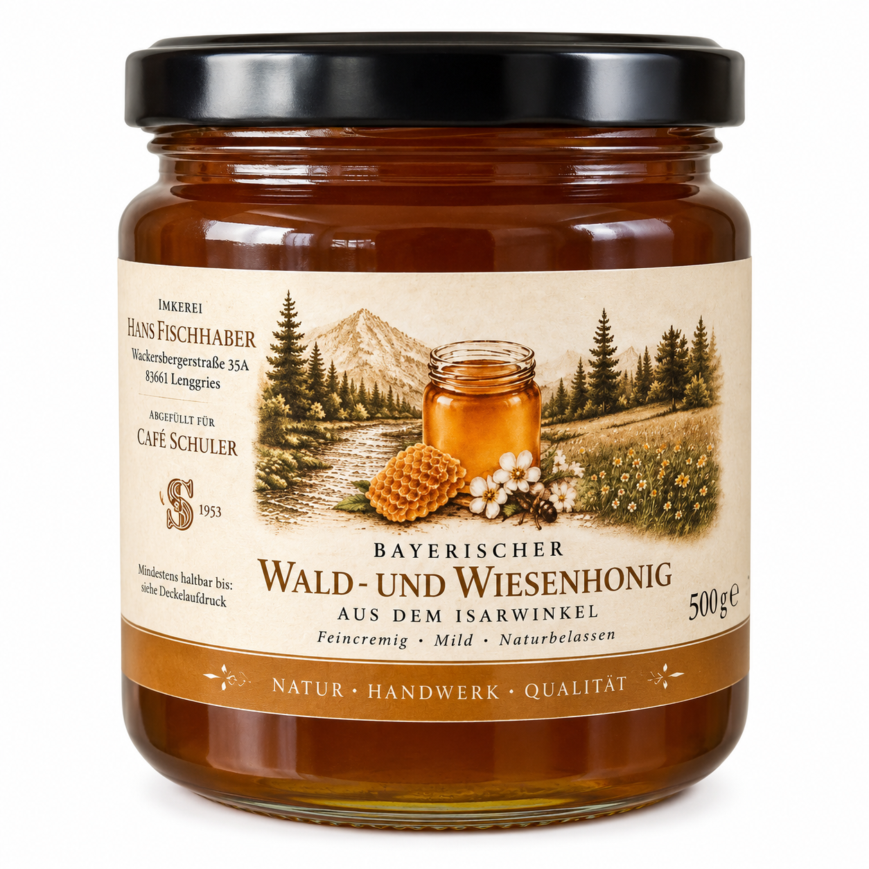 Bayerischer Wald- und Wiesenhonig
